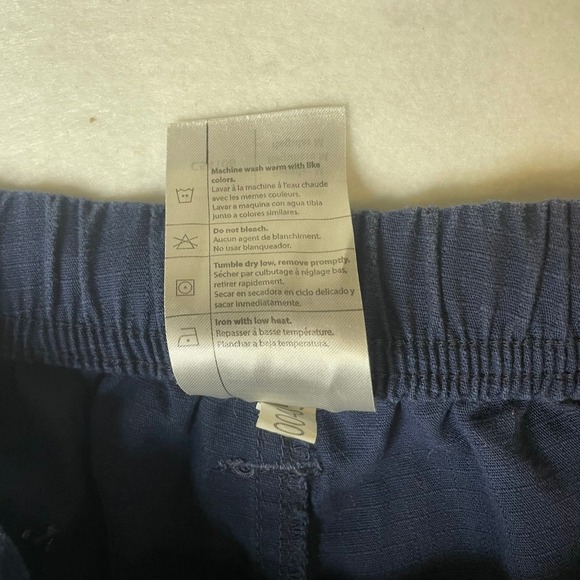 Carhartt Men's Navy Blue Cargo Work Pants Elastic Waist Size Regular M - Picture 5 of 7